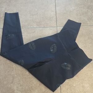 Ultracor Black With LIPS LEGGINGS XS